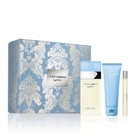 dolce gabbana light blue set cena|d&g light blue gift set.